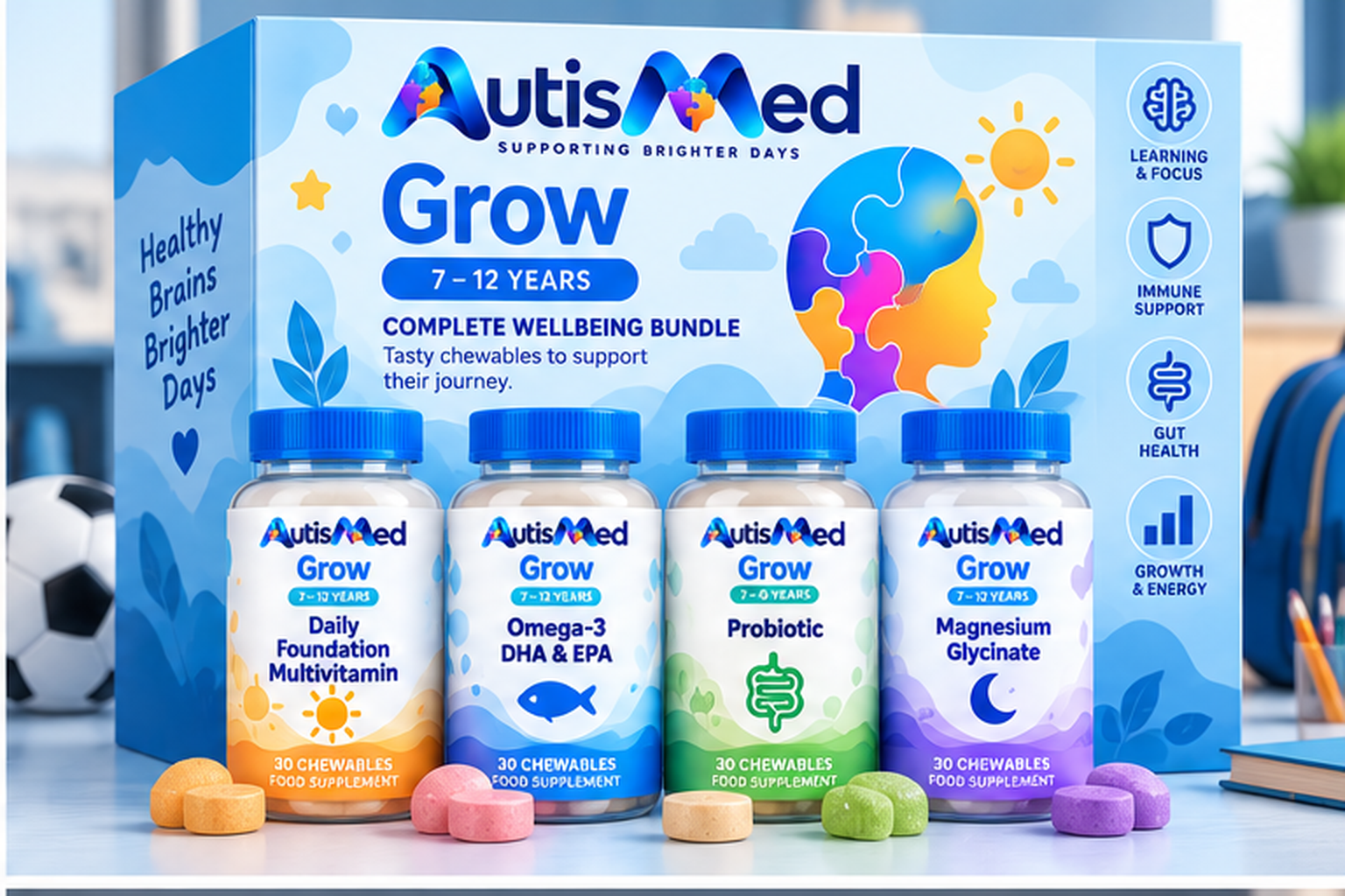 AutisMed Grow bundle