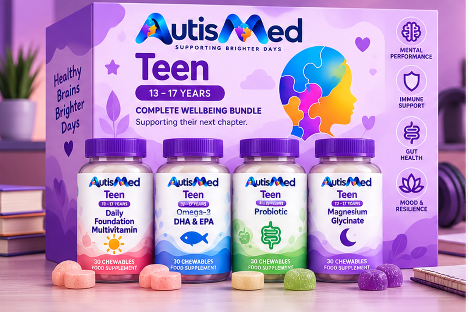 AutisMed Teen bundle, 13–17 years