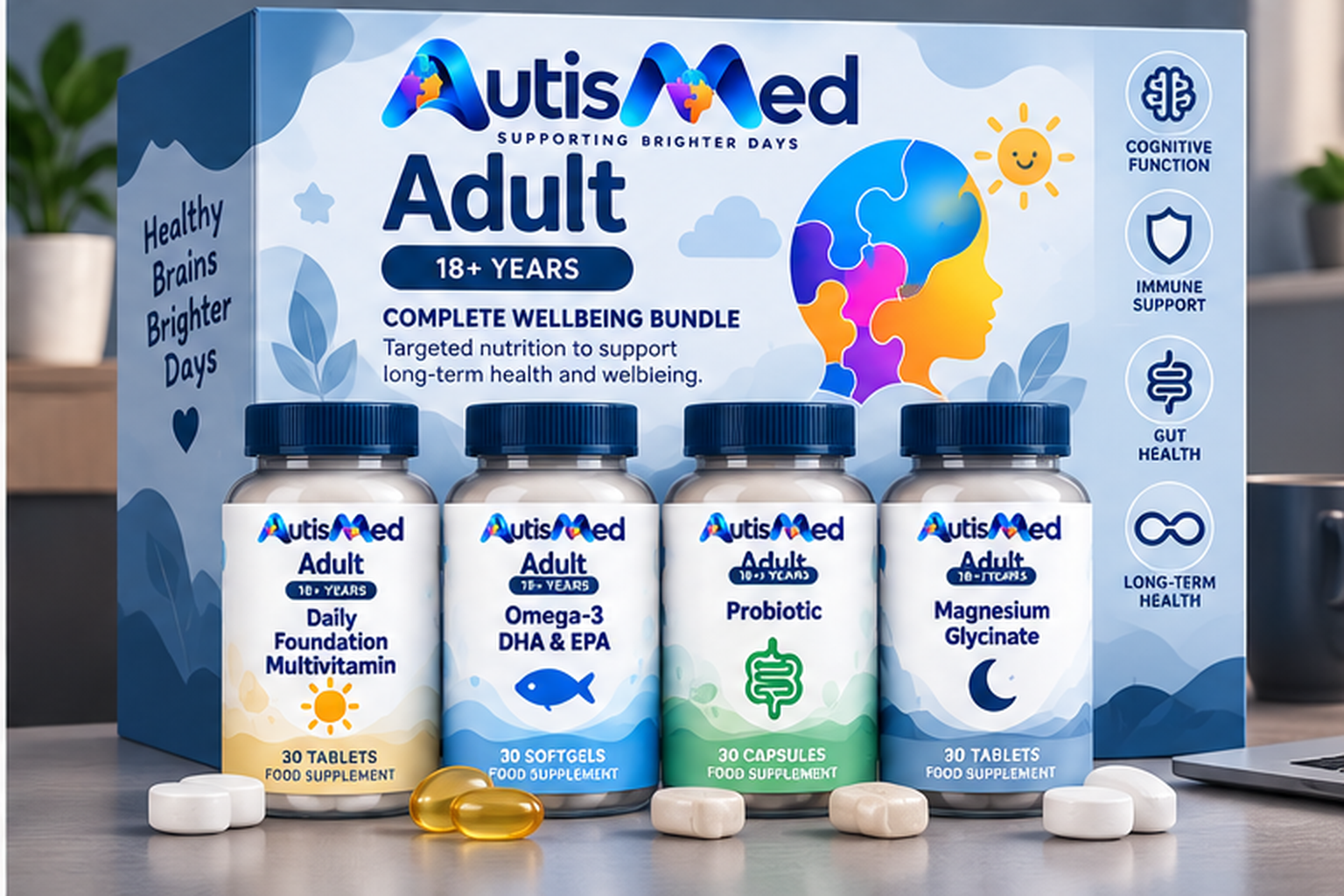 AutisMed Adult bundle, 18+ years